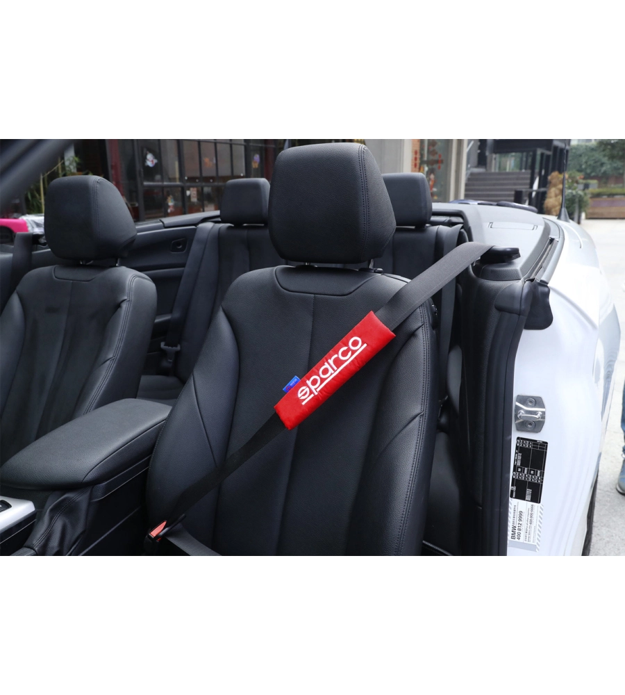 SET 2 PEZZI DI CUSCINETTI PASSACINTURA SPC1204 UNIVERSALI PER AUTO ROSSI